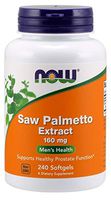NOW Foods - Saw Palmetto Extract 160 mg. - 240 Softgels