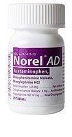 Norel AD Pain Reliever, 20 CT