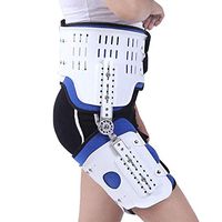 WDDMFR Hip Abduction Brace,Hip Abduction Orthosis Fixation Hinge Adjustable Waist Leg Brace Femur Injury