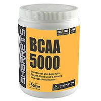 SHARRETS BCAA-5000 [Instantized Branched Chain Essential Amino acids (2:1:1) Powered with 1000mg. of Vitamin C] Pre & Post Workouts Supplement. - 300gm