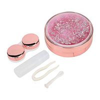 Wytino Contact Lens Case, Portable Mini Contact Lens Travel Case Mini Contact Lens Cases Suitable for Home and Travel(Pink)