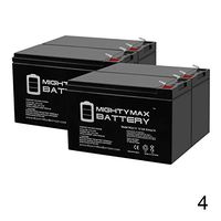 Mighty Max Battery 12V 8Ah Battery for 7.2ah BB Battery BP7.2-12-T2, BP7.2-12T2-4 Pack Brand Product
