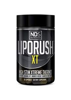 NDS Nutrition LipoRush XT - Super Concentrated Thermogenic with L-Carnitine and Teacrine for Shredding Fat - Supports Maximum Energy, Focus, Calorie Burning, Diuretic, Appetite Control (60 Capsules)