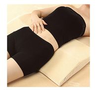 DGS Memory Cotton Protect The Waist Side Sleep Stress Reliever Pad/Triangle Slow Rebound Pillows For Pregnant Women And Lumbar Spine Discomfort, Yellow