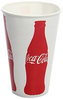 Karat C-KCP12(Coke) 12 oz Paper Cold Cup (84mm Diameter),"Coca-Cola" Print(Pack of 1000)
