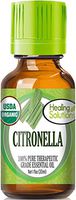Organic Citronella Essential Oil (100% Pure - USDA Certified Organic) Best Therapeutic Grade Essential Oil - 30ml