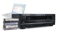 ION Audio Tape 2 PC | USB Cassette Deck Conversion System with RCA & USB cables