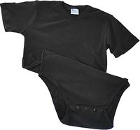 Baby Pants Adult Onezie - Medium Black