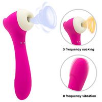 Automatic Women Adùlt Vibreate Toys Silicone Wand with Suction Cup 10 Powerful Vibrations for Beginner Másságe Multi Speeds Adùllt Toy for Women Sùction Gift