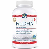 Nordic Naturals Prodha Fish Oil, 205 Mg Epa, 480 Mg Dha, 120 Count