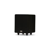Acoustic Audio PSW250-6 Home Theater Powered 6.5" LFE Subwoofer Black Front Firing Sub