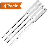 1InTheOffice Letter Opener, Stainless Steel Envelope Opener (4 Pack) (4)
