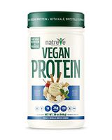 Natreve Vegan Protein Powder - Gluten Free Non-GMO Whole Food Protein with Vegetables - 30oz (French Vanilla Wafer Sundae)