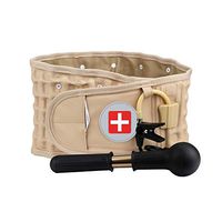 Teleshop Airoback Inflatable Relaxation Belt - Lumbar Traction and Decompression Therapy Belt for Back Pain Relief
