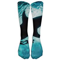 Lizzie Liz Whale Shark Unisex Over The Calf Knee High Socks