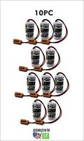 10pc GE FANUC A98L-0031-0006 Replacement Battery BR-2/3AC2P,BR-2/3A CNC - PLC Logic Control