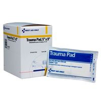 First Aid Only Trauma Pad, 5 Inch X 9 Inch, 10 Count Box