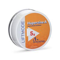 LiftMode Huperzine A Powder Supplement - Supports Focus & Cognition, Enhances Memory & Learning Ability, Huperzia Serrata Extract | Vegetarian, Vegan, Non-GMO, Gluten Free - 5 Grams (250 Servings)