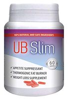 U B Slim - Weight Loss Supplement, Appetite Suppressant, Energy Booster - Premium Fat Burning Acetyl L-Carnitine, Green Tea Extract, 60 Natural Veggie Diet Capsules. Made in UK