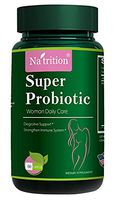 Na'trition Super Probiotic Women's Daily Care, 60 Easy Swallow Capsules, 1 Month Supply