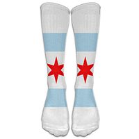 Chicago City Flag Compression Socks For Women & Men
