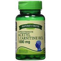 Nature's Truth Acetyl L Carnitine HCL 1000 mg - 30 Quick Release Capsules, Pack of 2