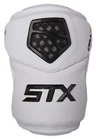STX Lacrosse Cell 4 Elbow Pads, White, Medium