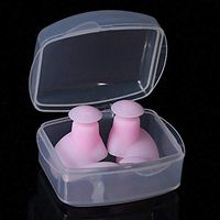 Jenny.Ben 2 Pairs of Soft earplugs Environmentally Friendly Silicone Waterproof and dustproof earplugs Water Sports Swimming Accessories PK