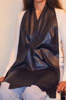 DinerWear Cravaat® II Dining Scarf Adult bib (Navy Pebble)