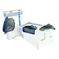 Coreless Roll Garbage Can Liner 30 X 36 Super Extra-Heavy Perforated, Gray