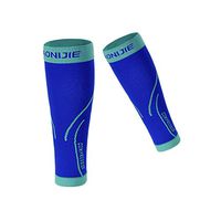 Zehui Calf Compression Sleeve Support - Professional Leg Compression Socks for Leg Pain Relief,Blood Circulation and Recovery,Leg Brace Shin Guard for Football Basketball Cycling Sports