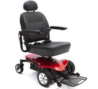 Pride Mobility - Jazzy Sport Portable Power Chair - Jazzy Red