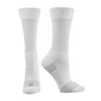 Doctor's Choice Women's Diabetic & Neuropathy Crew Socks, Non-Binding Cushion Crew Sock with Aloe, Antimicrobial, Ventilation, and Seamless Toe, 2-Pairs, White, Medium: Womens Shoe Size 6-10