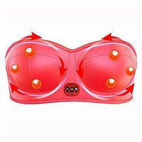 MEETKE Chest Massage Accelerate Blood Circulation Wireless Portable Remote Control Breast Massager Chest Care Machine Firming Enhancement Massage Bra
