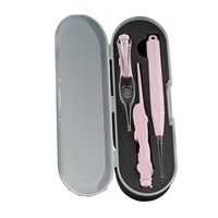 Beaupretty Ear Pick with LED Light,USB Charging Stainless Steel Earwax Cleaning & Removal Tool Flashlight Earpick Set for Kids and Family (With Battery and Box)