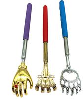 Traodin 3 PCS Portable Extendable Telescopic Bear Claw, Rake, Hand, Back Scratchers/Hand Massager/Rubber Handle