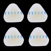 TUANTUAN 4 Pack Blister Pads Adhesive Heels Blister Cushioned Bandages for Foot, Toe, Heel Blister Prevention & Recovery