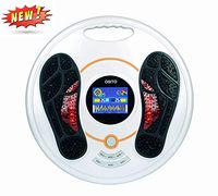 Foot Circulation Stimulator - Electrical Nerve Muscles Stimulation for Feet & Legs - Medic Electric Pulse Foot Massager Machine for Neuropathy Diabetic Cramps - TENS Therapy Devices to Relieve Pain