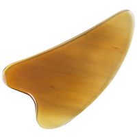 Ibnotuiy Buffalo Horn Gua Sha Scraping Massage Stick Tool Durable Guasha Board for Face Neck Anti Aging Slimming Massage