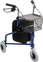 Accela 3 Wheeled Folding Rollator Rolling Walker