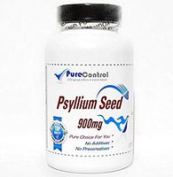 Psyllium Seed 900mg // 180 Capsules // Pure // by PureControl Supplements