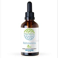 Rehmannia A120 Alcohol Herbal Extract Tincture, Organic Rehmannia (Rehmania Glutinosa) Dried Root (4 fl oz)