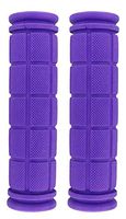 U-JOY Bike Handlebar Grips for Kids Girls Boys, Non-Slip Rubber Mushroom Bicycle Grips for Scooter Cruiser Seadoo Tricycle Wheel Chair Mountain Road Urban Foldable Bike MTB BMX (Purple)