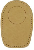 GGfootcare Heel Spur Cushion Pads - Leather Size US 8/9 Tan