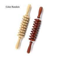 Giveme5 Pack of 2 DIY 40CM Detachable Handheld Cellulite Blasters Massage Trigger Point Manual Muscle Release Roller Stick Massager for Muscle Pain Relief Tool - Color Random