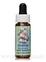 Flower Essence Services Supplement Dropper, White Chestnut, 0.25 Ounce