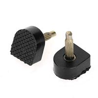 Heel Tips for High Heel Shoes, 60PCs 5 Different Sizes High Heel Replacement Tips TPU Material Shoe Repair Heels, Lower Noise, More Comfortable