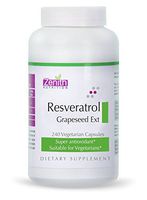 Zenith Nutrition Resveratrol Grape Seed Ext 100 Mg | Super Antioxidant | Vegetarian Dietary Supplements, 240 Capsules