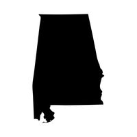 Alabama Yellowhammer State Tide Pride Decal Sticker - Black 5" Vinyl Decal for Cars, Macbooks, and Other Laptops