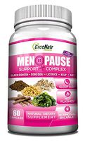 Herbal Menopause Support Complex for Hot Flashes, Night Sweats & Mood Swings Relief. Promotes Balanced Hormone Levels Naturally with Black Cohosh, Dong Quai, Licorice Root & Kelp Leaves, Veggie Caps